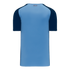 Athletic Knit V-Neck Baseball Jersey with Contrasting Shoulders (BA1375)
